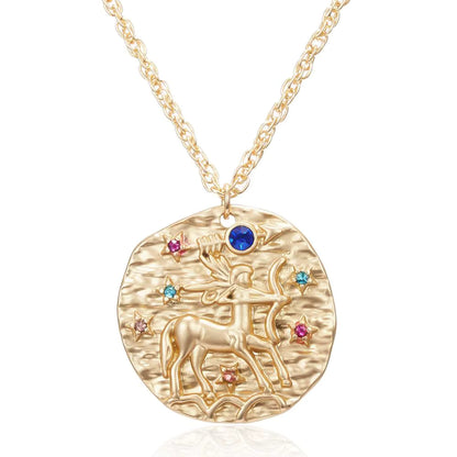 Zodiac Pendant Necklace