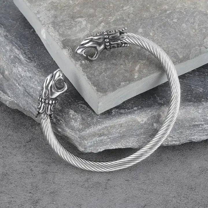 Nordic Wolf Bracelet