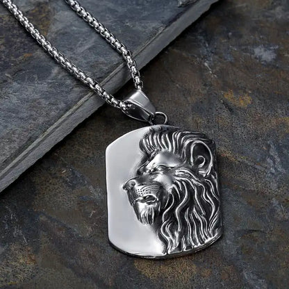 Lion King Head Necklace