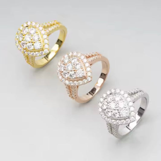 Vvs Moissanite Ring