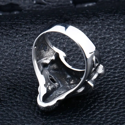 Silver Wolf Ring
