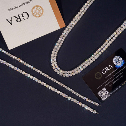 Tennis Chain Stainless Moissanite chain