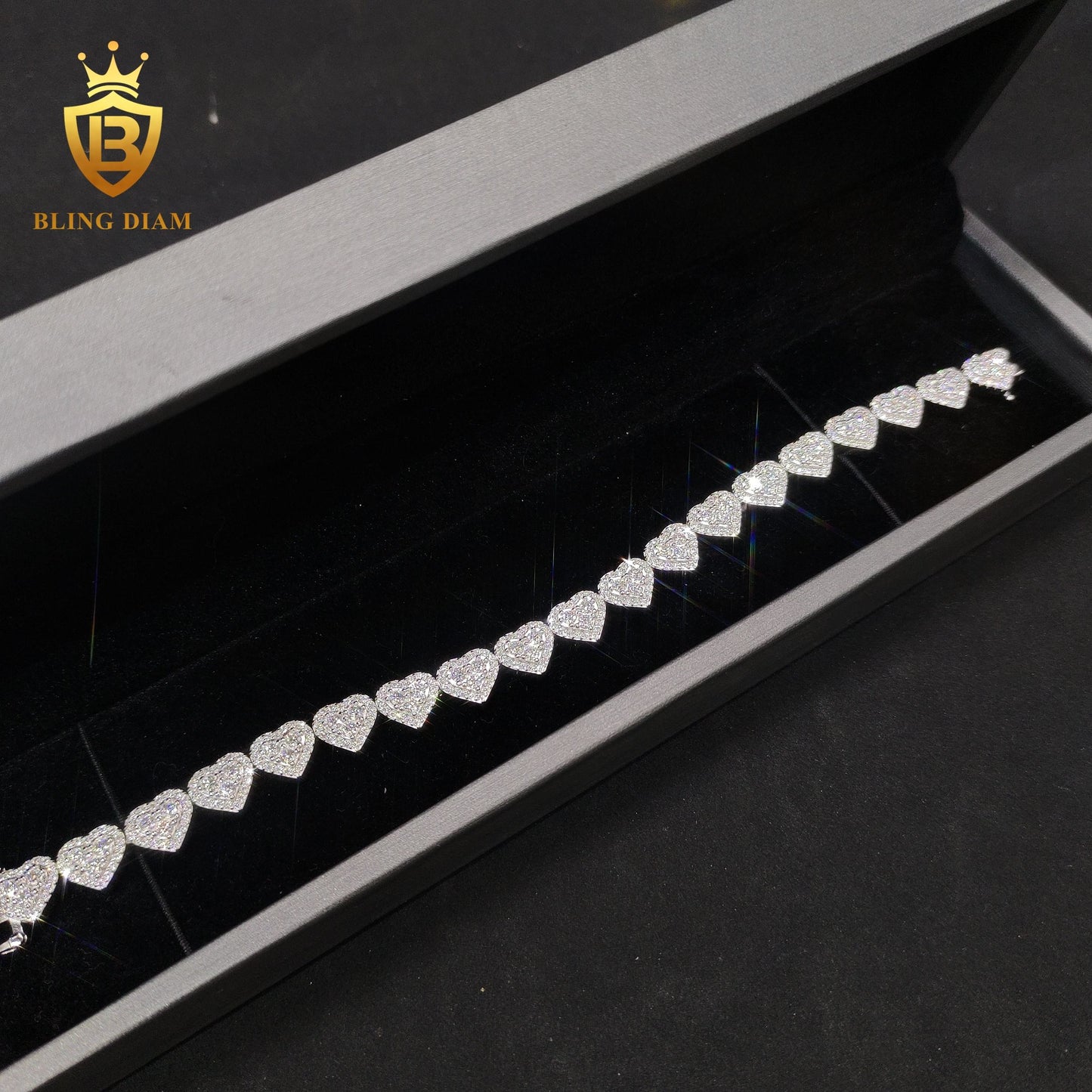 Iced Out Cuban Link Bracelet