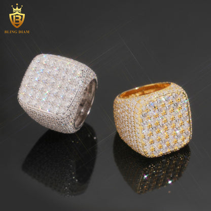 Iced-out ring