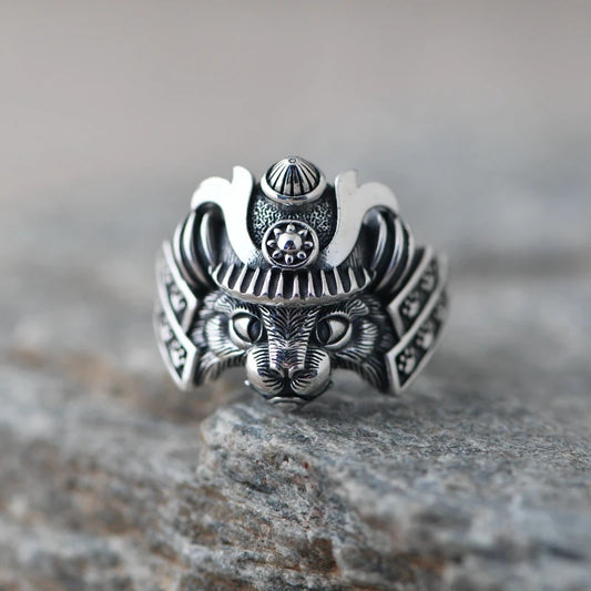 Retro Punk Cat Ring