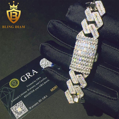 Iced Out Cuban Link Bracelet