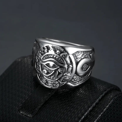 Silver Horus Ring
