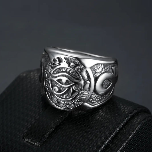 Silver Horus Ring