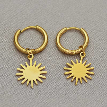 Geometric Hoop Earrings