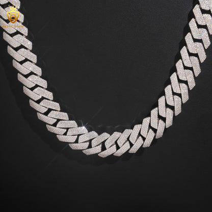 VVS Moissanite Miami Cuban Link Chain