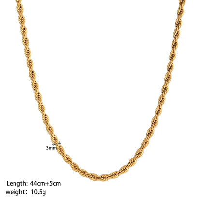 Twist Rope Necklace