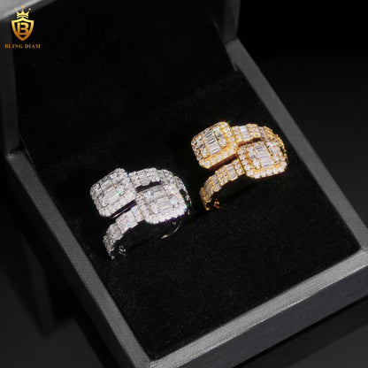 Moissanite ring