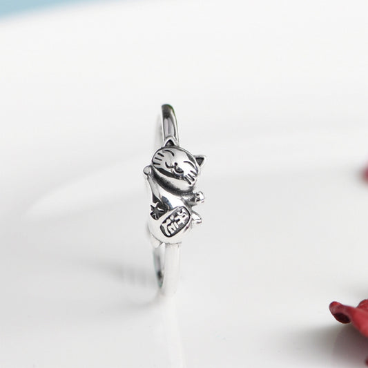 Kitten Design Ring