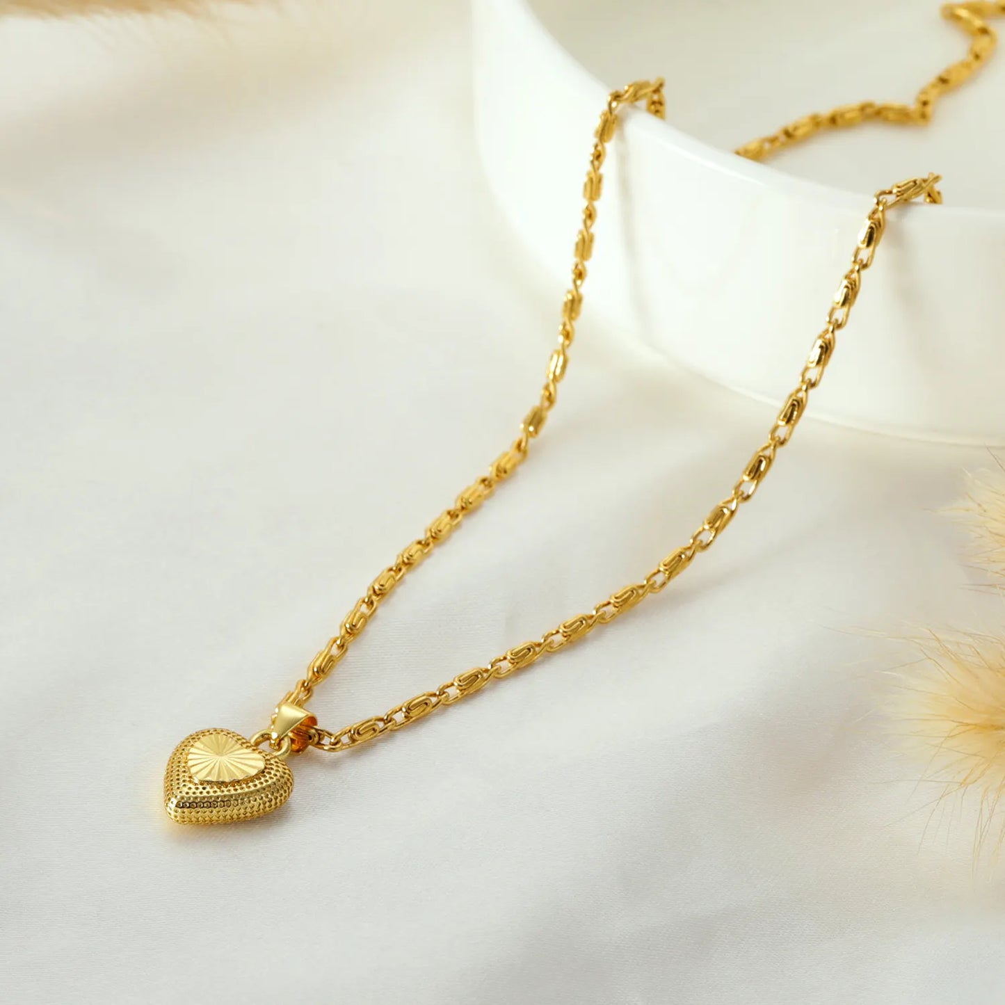 Gold Heart Necklace