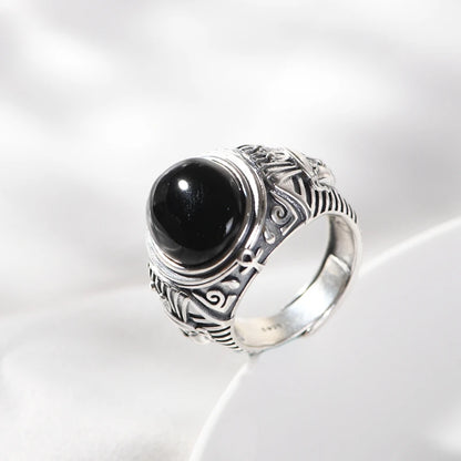 Pharaonic Agate Ring