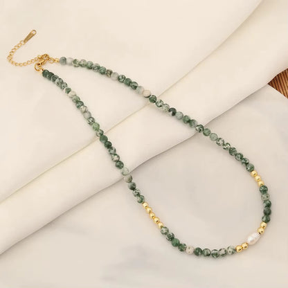 Golden Bead Necklace