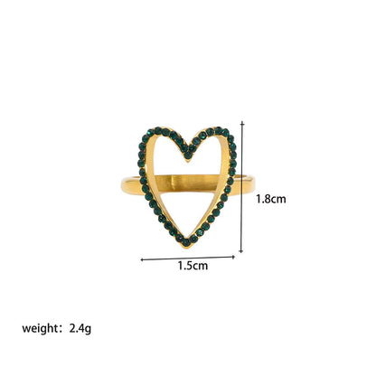 Gold Heart Ring