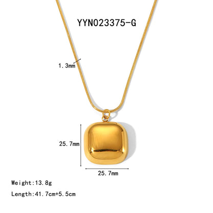 Gold Snake Necklace