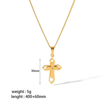 Gold Cross Necklaces