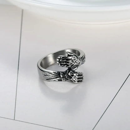 Hands Around Ring
