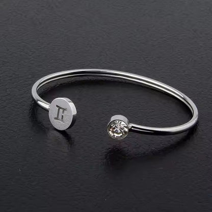 Crystal Zodiac Cuff