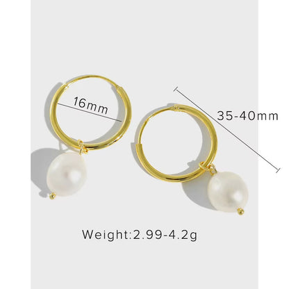Pearl Drop Earrings