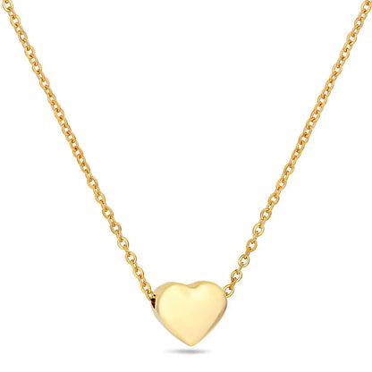 Sculpted Heart Necklace