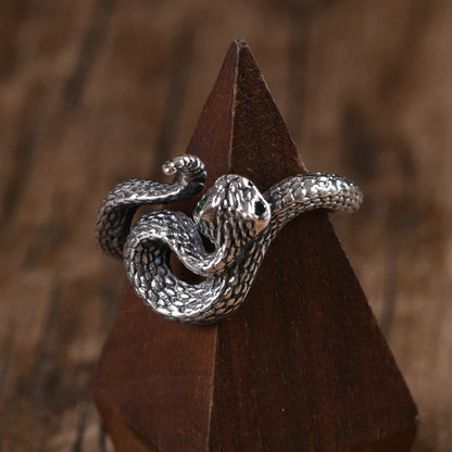 Silver Snake Ring