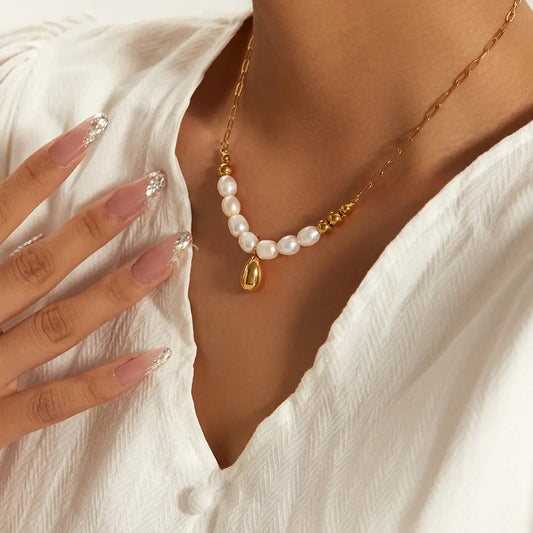 Pearl Drop Necklace