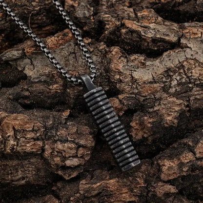 Silver Bar Necklace