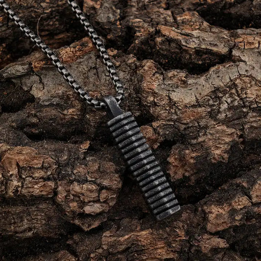 Silver Bar Necklace