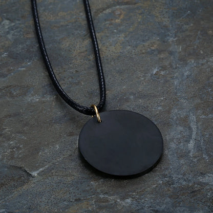 round disc odin symbol viking amulet Necklace