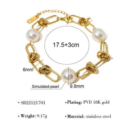 Natural Fresh Water Pearl Bracelet