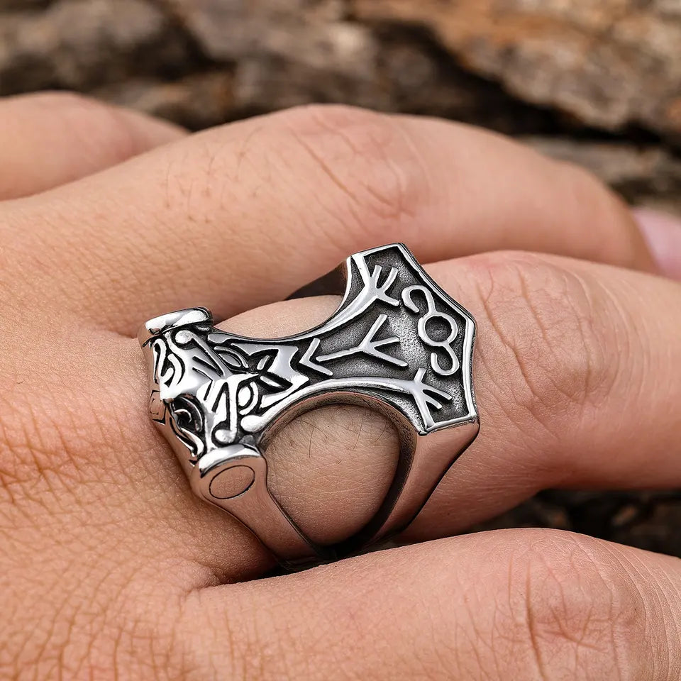Odin Norse Amulet ring