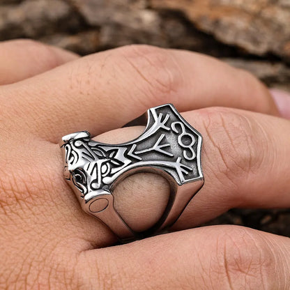 Odin Norse Amulet ring