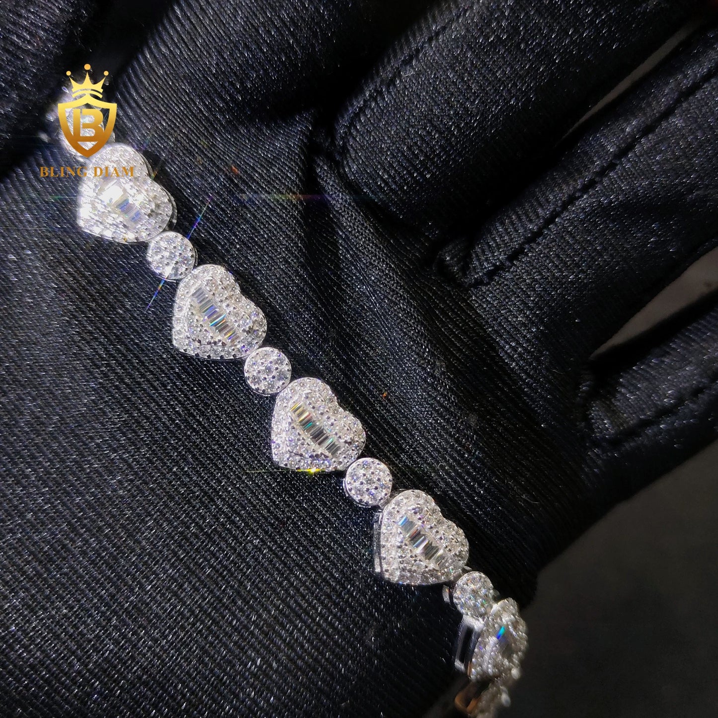 Moissanite Cuban Bracelet