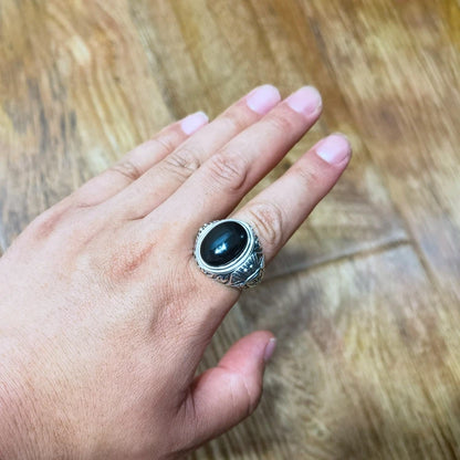 Pharaonic Agate Ring