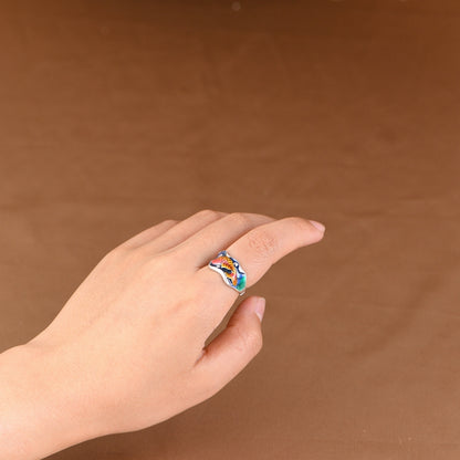Drip Fish Ring