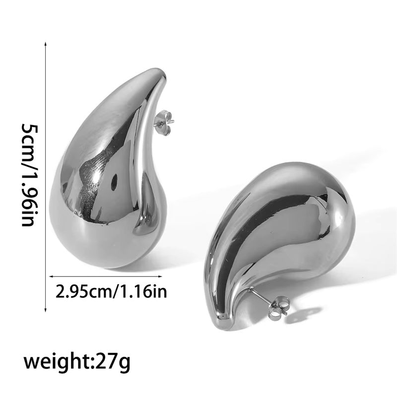Water Tear Drop Earrings