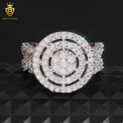Designer moissanite ring