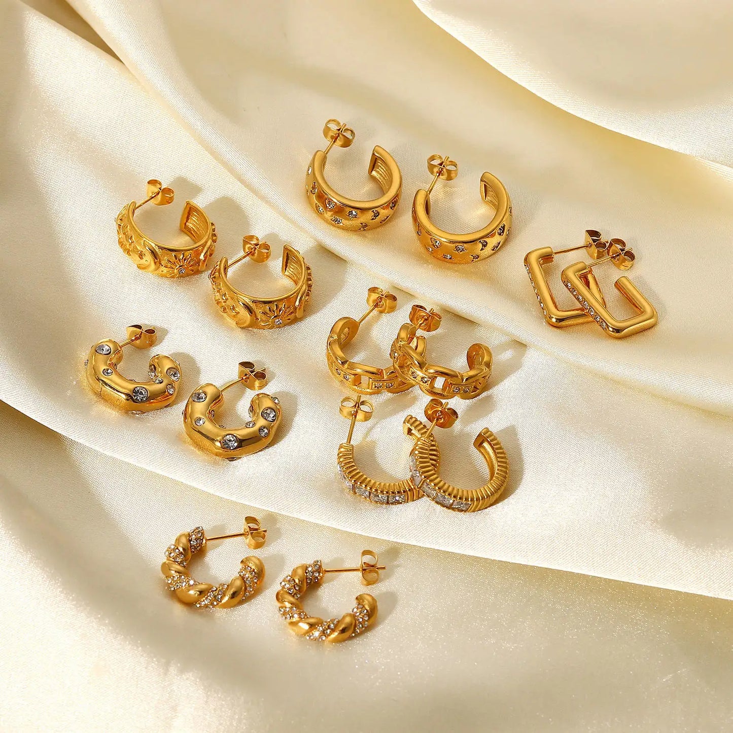 Huggie Hoop Earrings