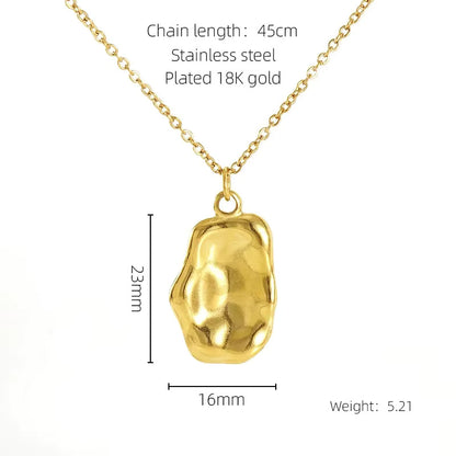 Golden Nature Necklace