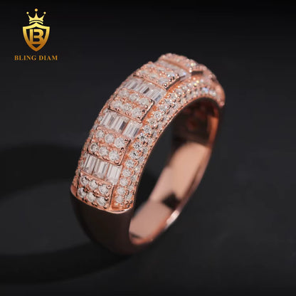Plated Moissanite Ring