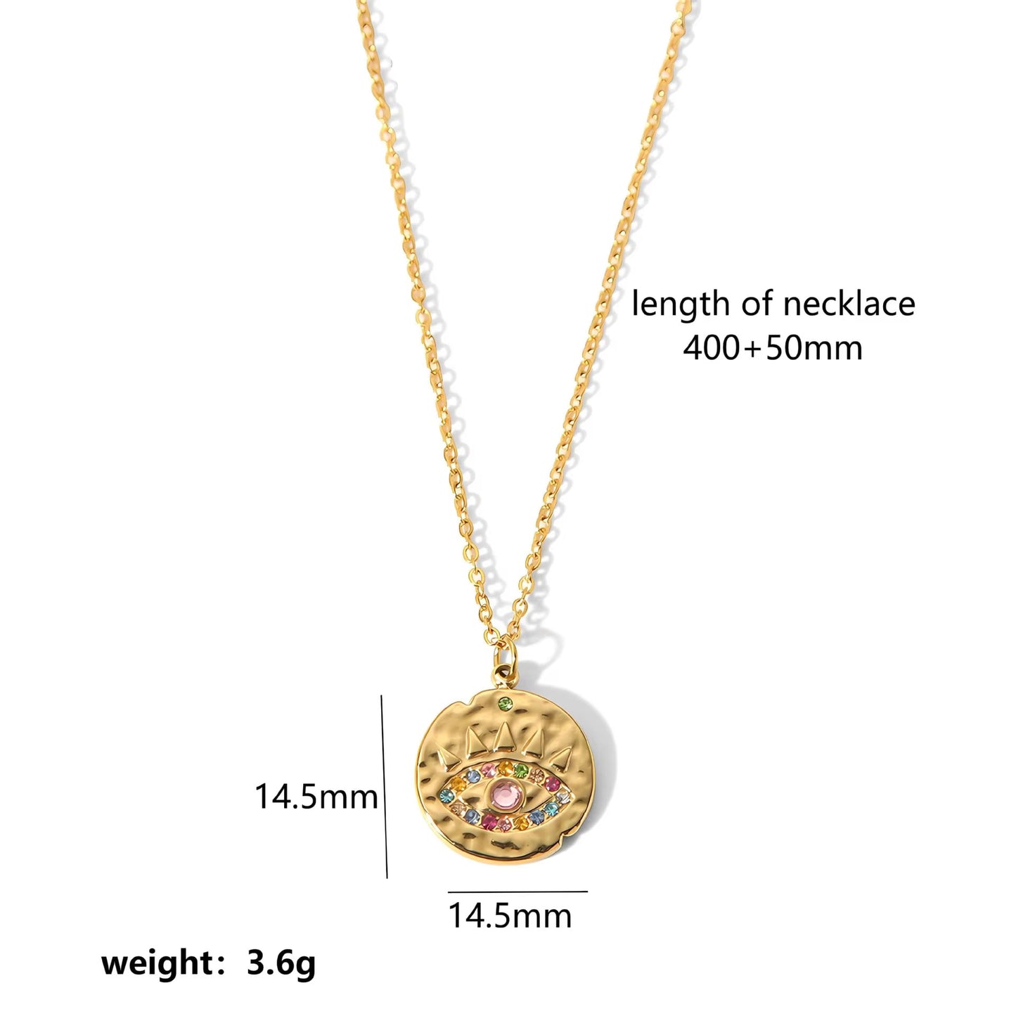 Gold Cosmos Necklace