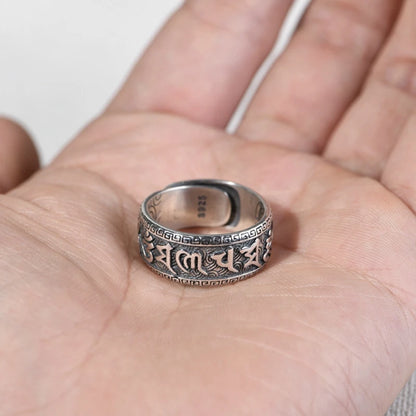 Punk Scripture Ring