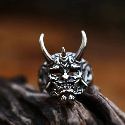 Silver Devil Ring