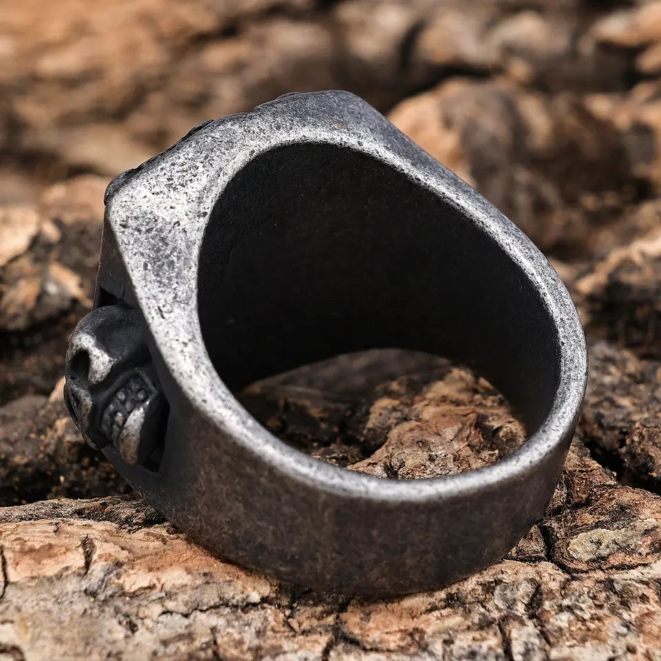 Skull Number 13 Ring