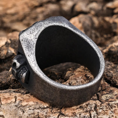 Skull Number 13 Ring