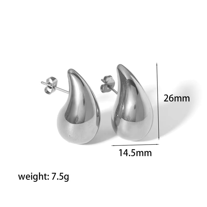 Water Tear Drop Earrings