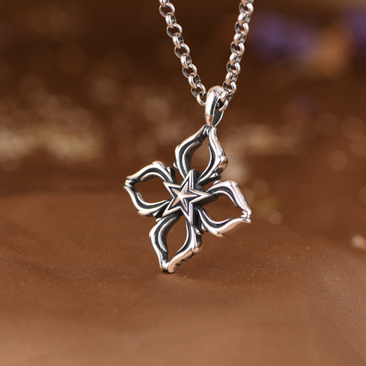 Cross Star Necklace